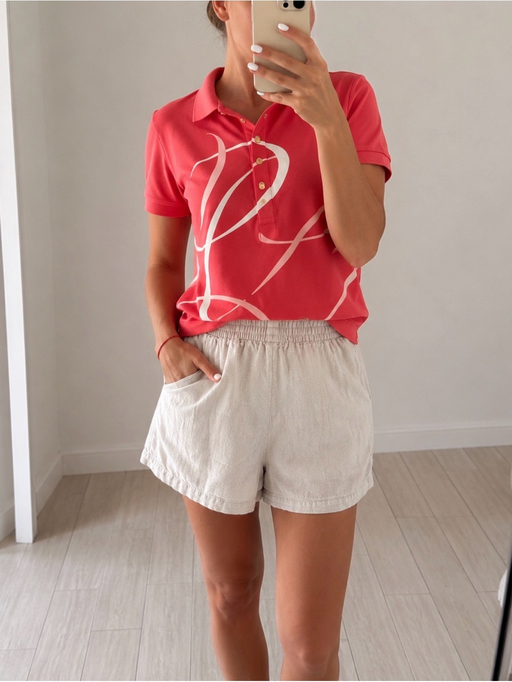 Linen Blend Shorts